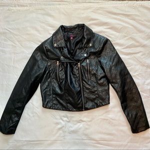Faux Leather Jacket